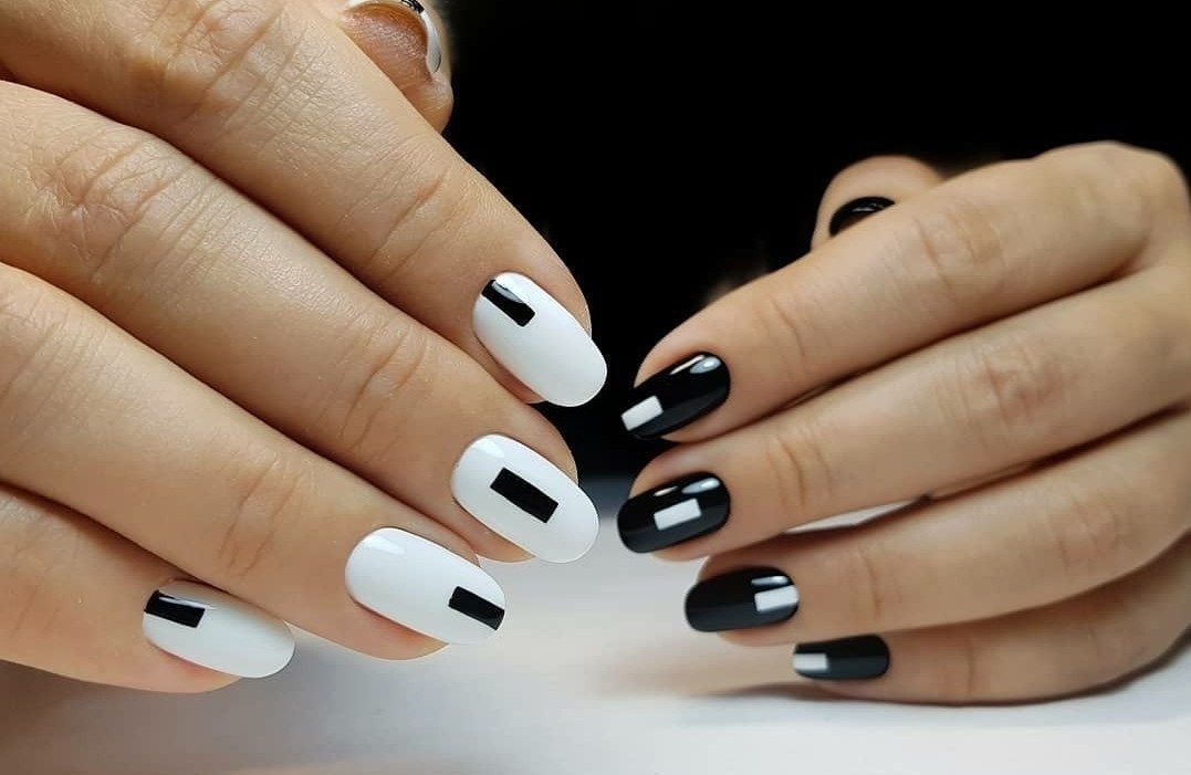 Черный маникюр - 75 фото идеи дизайна ногтей в черных тонах