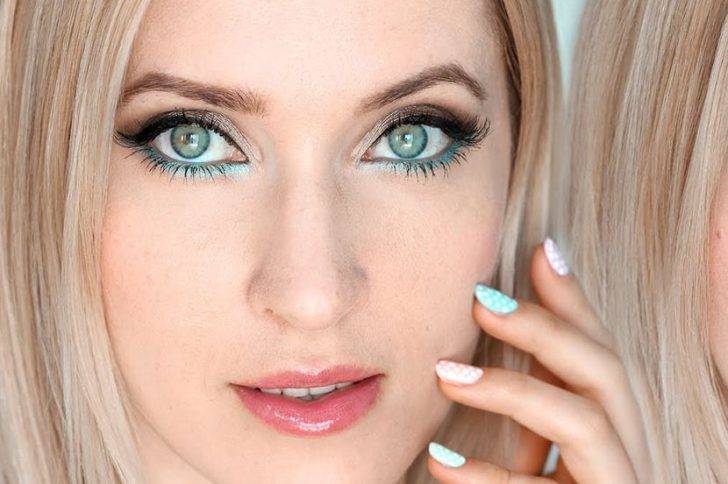 Макияж для блондинок с голубыми глазами: полезные советы