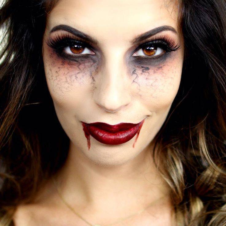 Как сделать макияж вампира для девушки или парня