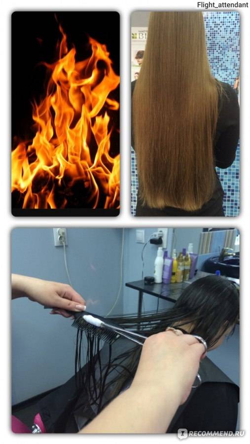 Лечение волос огнем – описание технологии