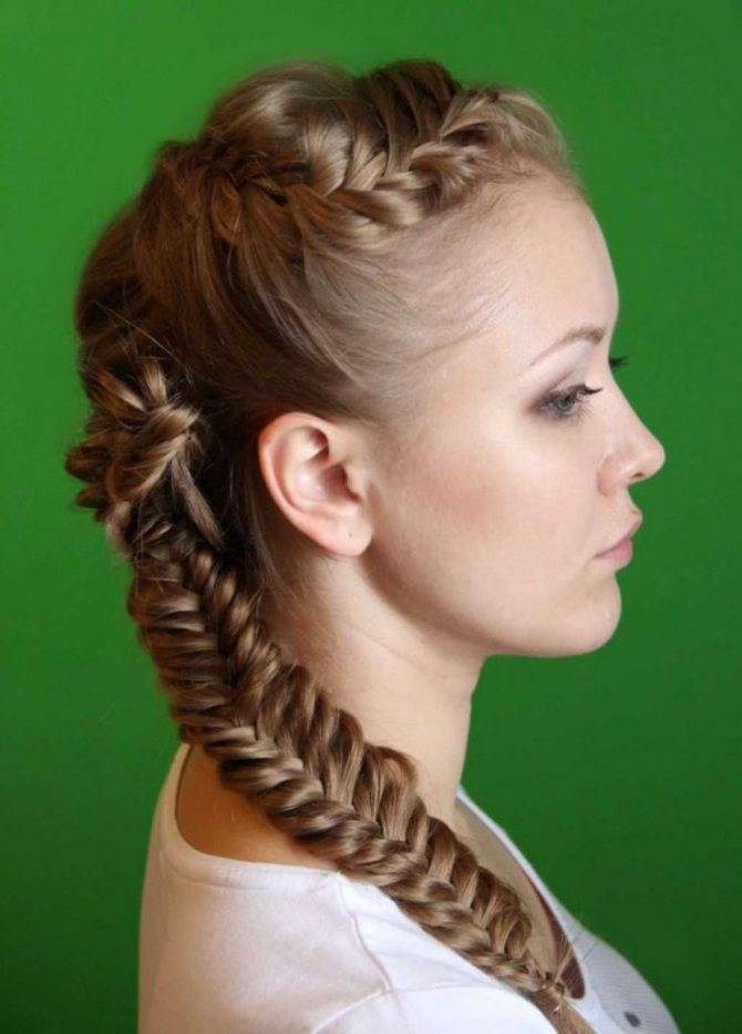 Прически с косами: 100 фото модных идей на разную длину волос
