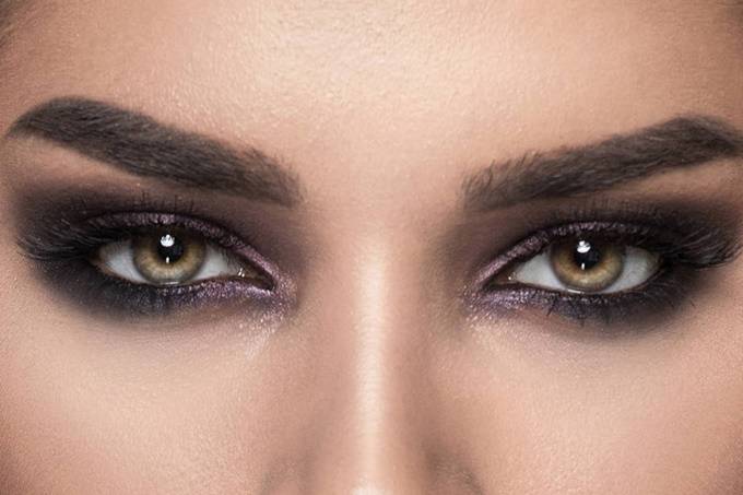 Сногсшибательный смоки айс для карих глаз (50 фото) — эффектный макияж пошагов
