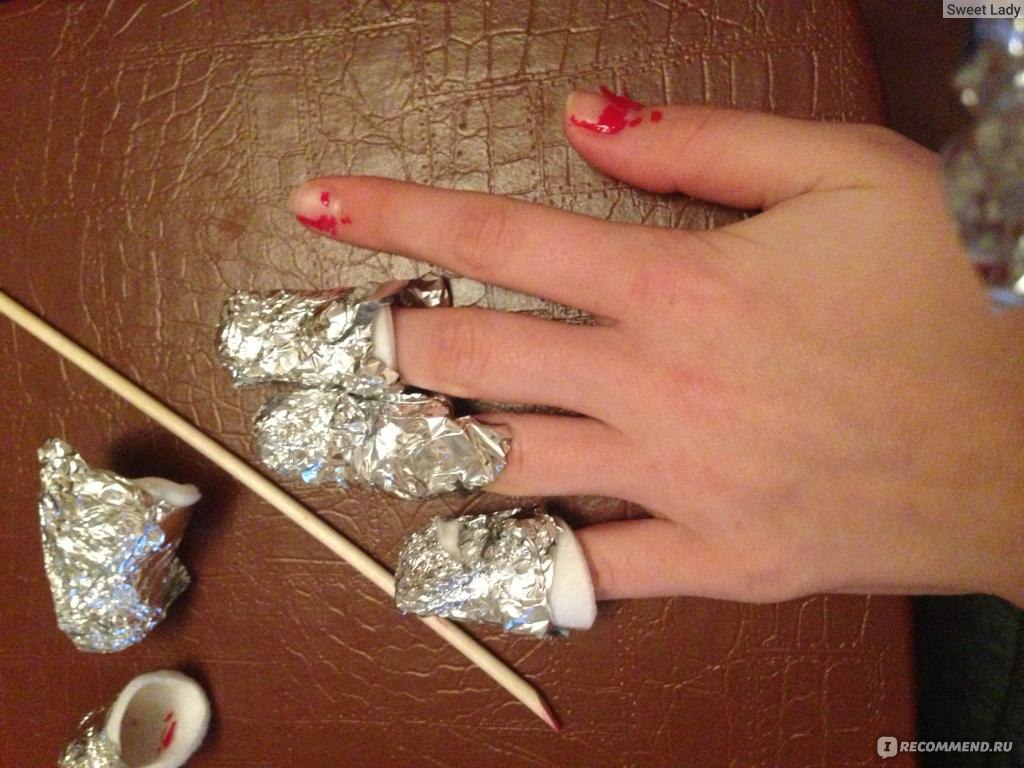 Как снять нарощенные ногти в домашних условиях, как снять накладные ногти, как снять гель с ногтей?