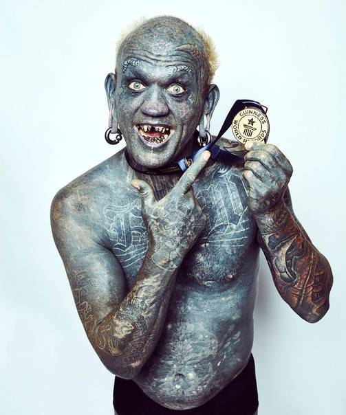 Самый татуированный человек в мире - topkin | 2021