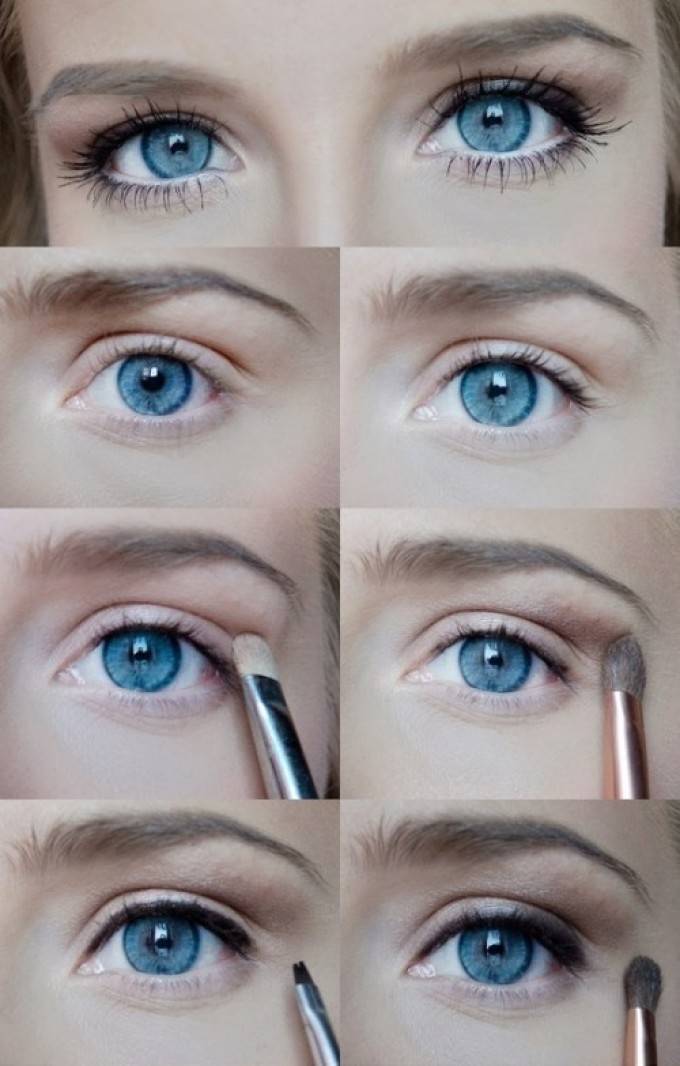 Узнаем, какой макияж подходит обладательницам голубых глаз