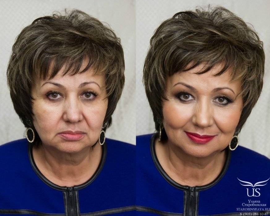 Как сделать макияж после 45 лет пошагово