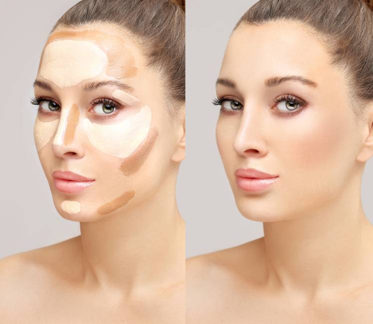 Как нужно правильно наносить макияж на лицо - видео и фото