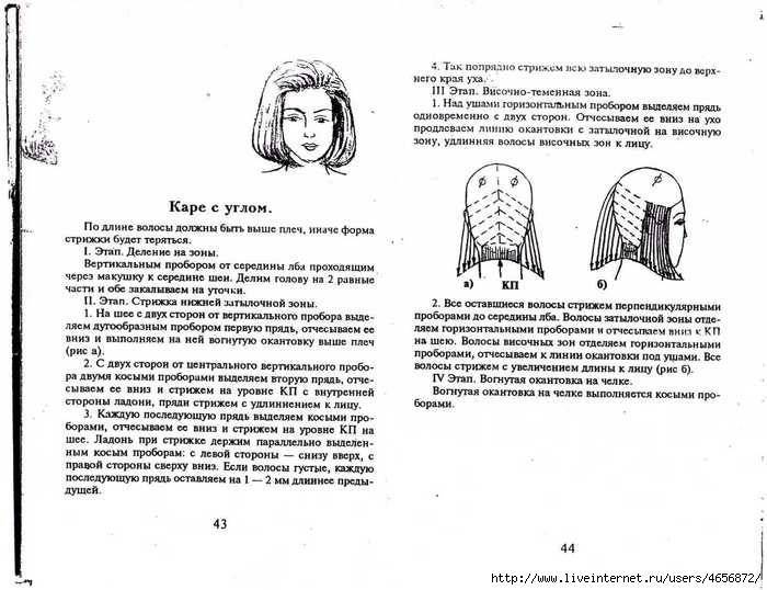 Схема классического каре