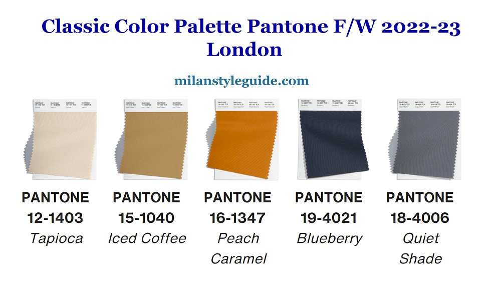 14 модных цветов из палитры осень-зима 2021-2022 по пантону