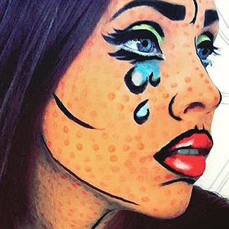 Фейс арт. создаем необычный makeup с рисунками