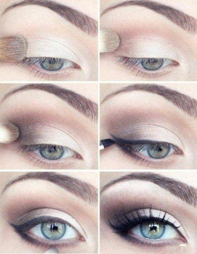 Как сделать вечерний макияж для серых глаз самостоятельно?