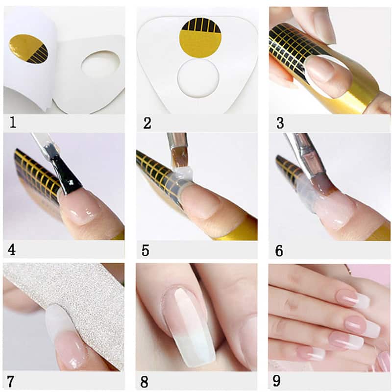 Все, что нужно знать о наращивании ногтей: виды процедуры, этапы и уход. наращивание ногтей в домашних условиях для начинающих пошагово