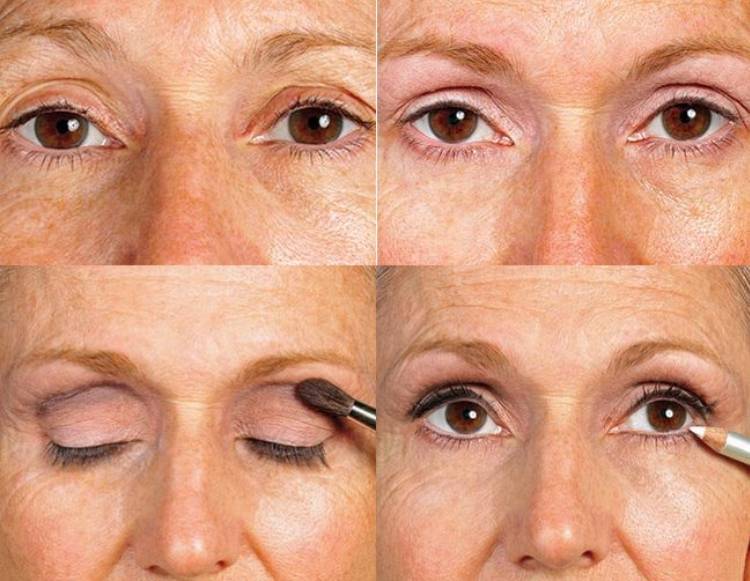 Возрастной макияж после 60 — 65 лет
