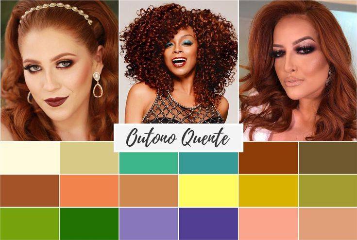 Цветотипы внешности – осень (фото и характеристики). изучаем модные тенденции для женщин цветотипа «осень»: волосы, одежда, макияж