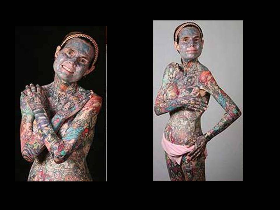 Джулия гнусе: фото до татуировок и после? :: syl.ru