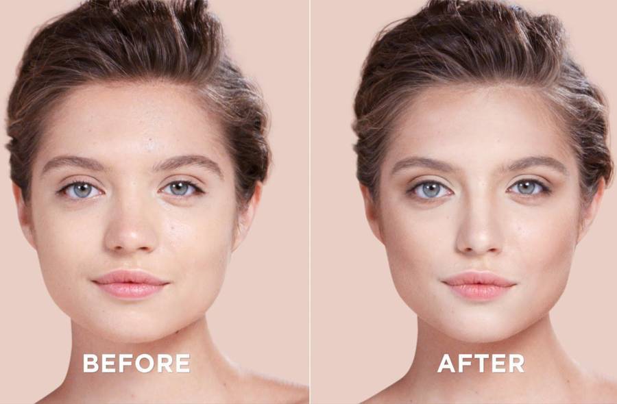 Макияж для вытянутого лица: как сделать коррекцию с помощью макияжа