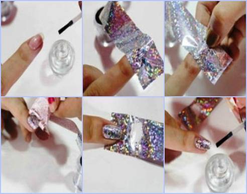 Как пользоваться фольгой для дизайна ногтей - инструкция