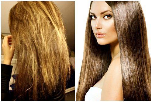 Какую процедуру лучше сделать для восстановления волос в салоне красоты для блеска и гладкости