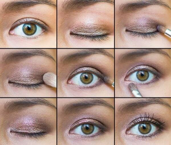 Как красиво накрасить глаза тенями: пошаговая инструкция с фото