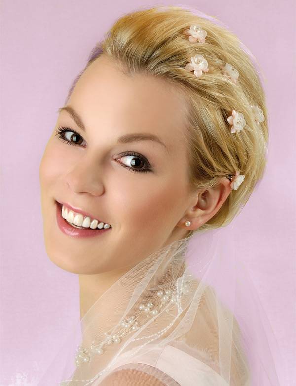 Свадебные прически на короткие волосы — просто, стильно, красиво. современные тренды свадебных укладок на короткие волосы (фото)