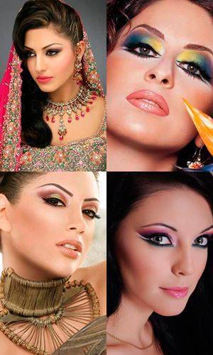 Техника выполнения и характерные особенности арабского макияжа (с фото)