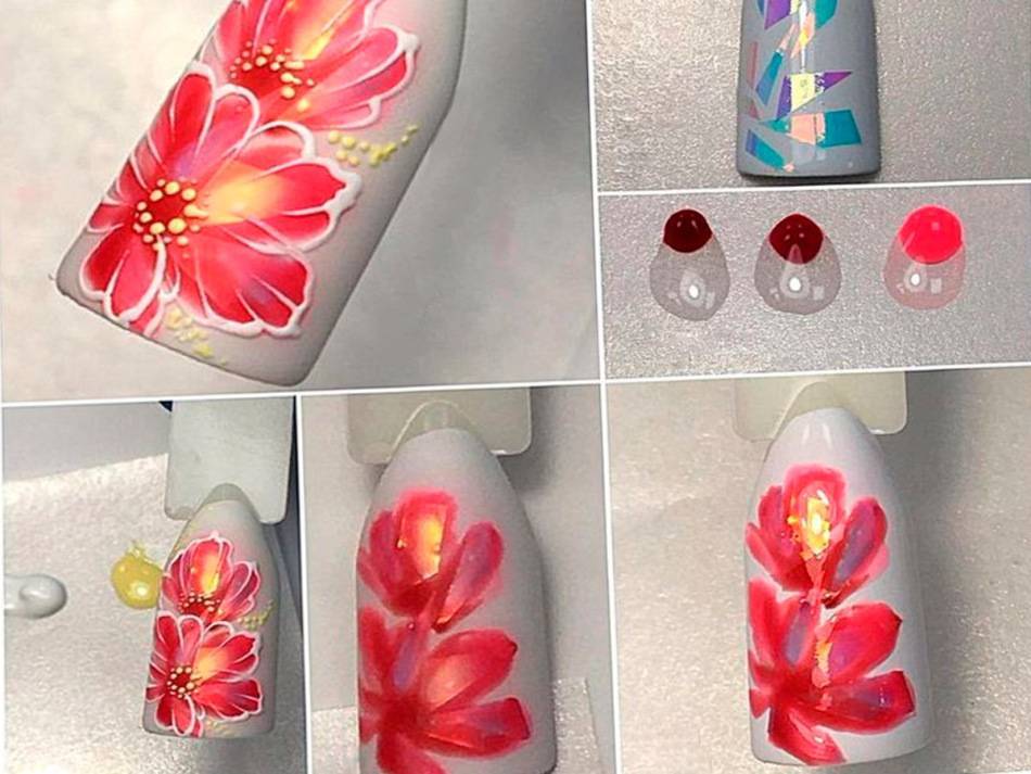 Акриловые краски для ногтей: как пользоваться пошагово для начинающих | ledinn.ru