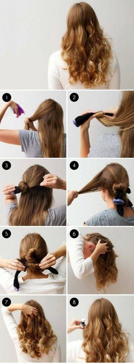 Как сделать волосы на леске в домашних условиях