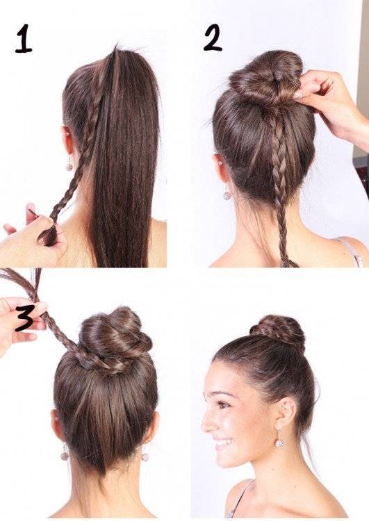 Как самостоятельно сделать себе необычную гульку 23 варианта для средних волос и фото