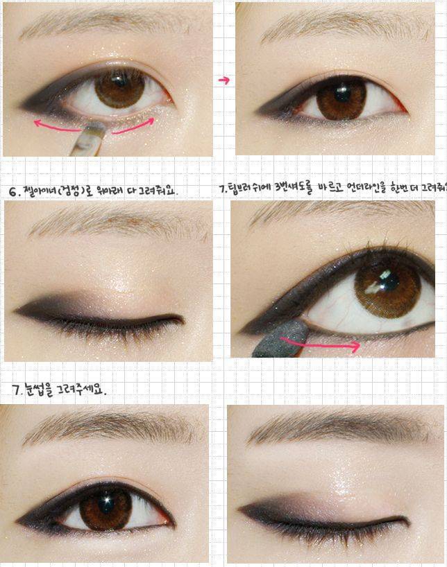 Правильный макияж для азиатских глаз: фото