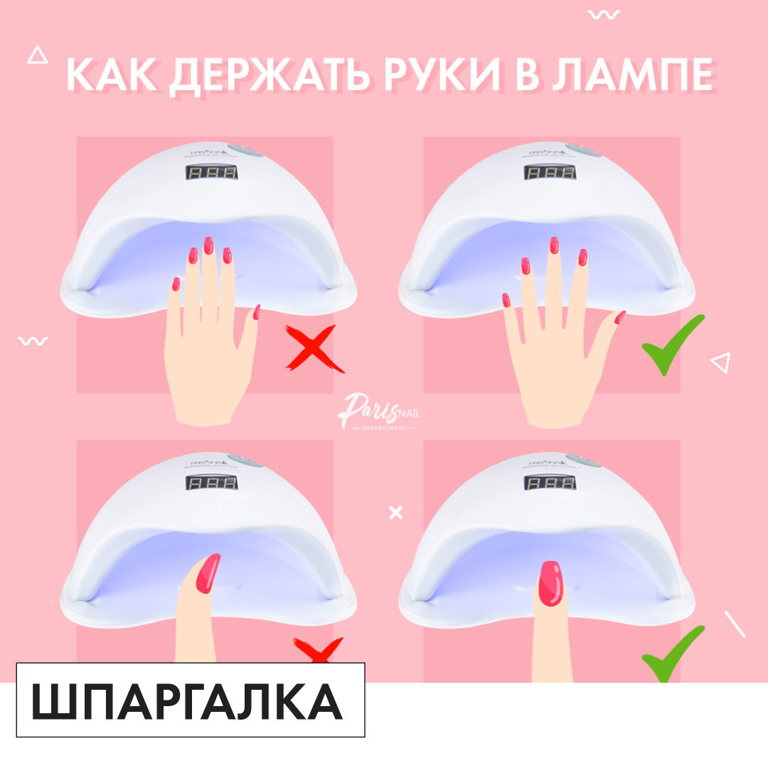 Как высушить шеллак на ногтях без лампы