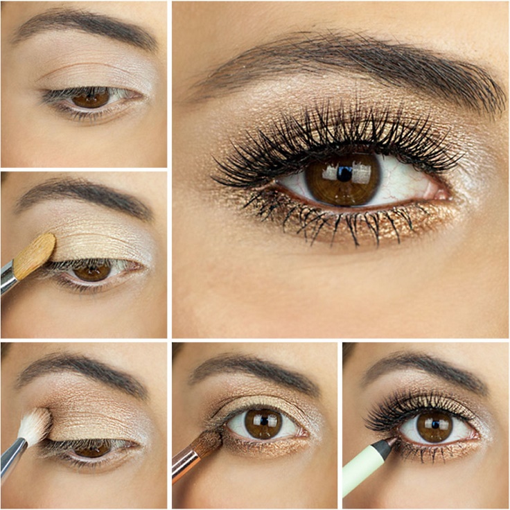 Как правильно красить глаза карандашом (пошаговое фото)