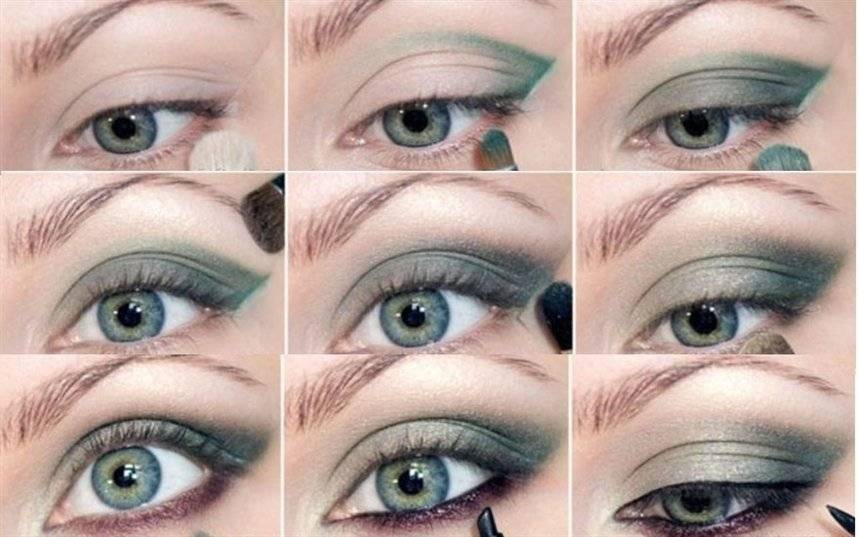Легкий летний макияж для зеленых глаз: пошагово с фото
