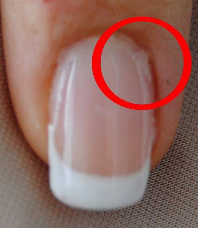 Причины почему гель лак отходит от кончиков ногтей
