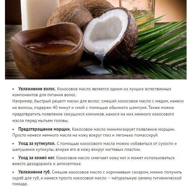 Кокосовое масло для лица: как использовать. проверенные рецепты