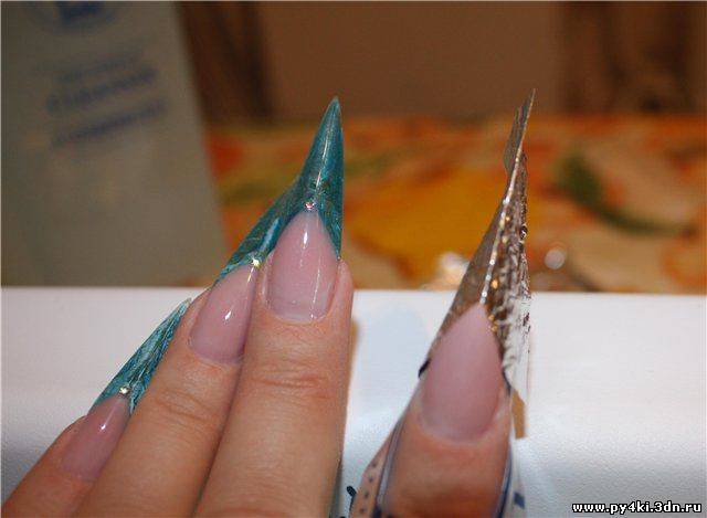 Ногти эдж – новая форма ногтей – все о красоте и не только