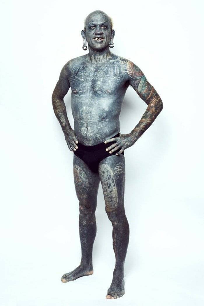 Самый татуированный человек в мире - topkin | 2021