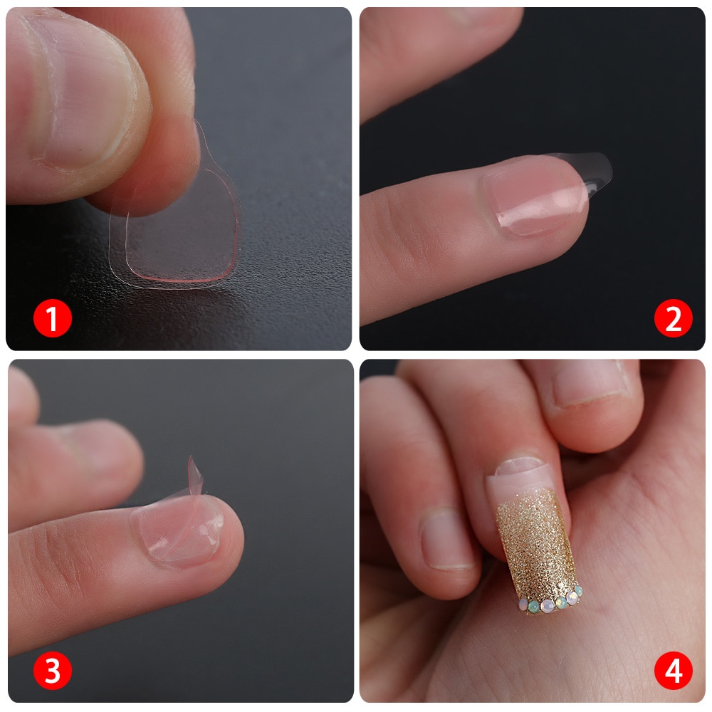 Как наклеить накладные ногти: полная инструкция