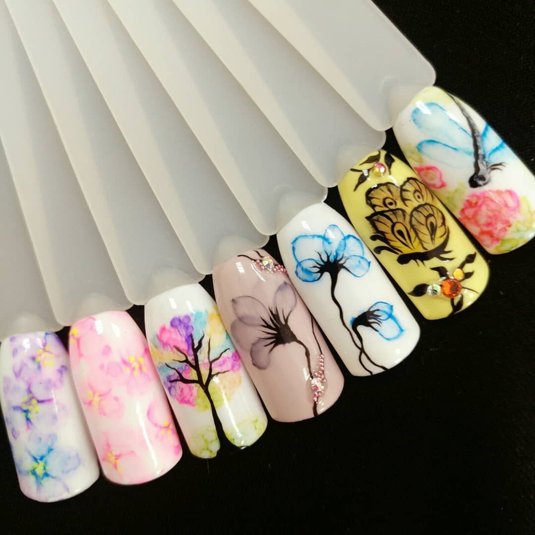 Почему акварельный дизайн ногтей пользуется популярностью у тысяч женщин?