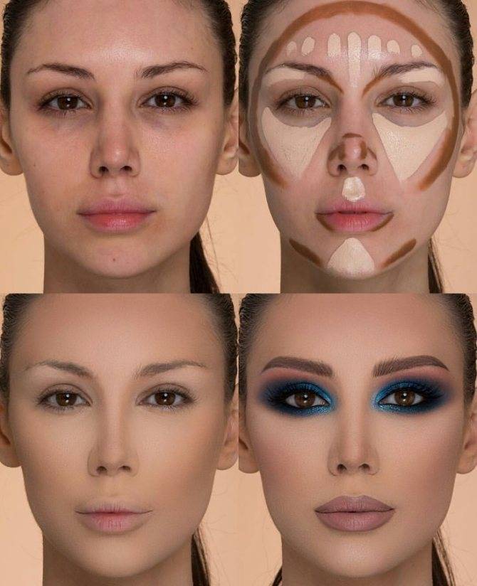 Праздничный макияж: пошаговая фотоинструкция