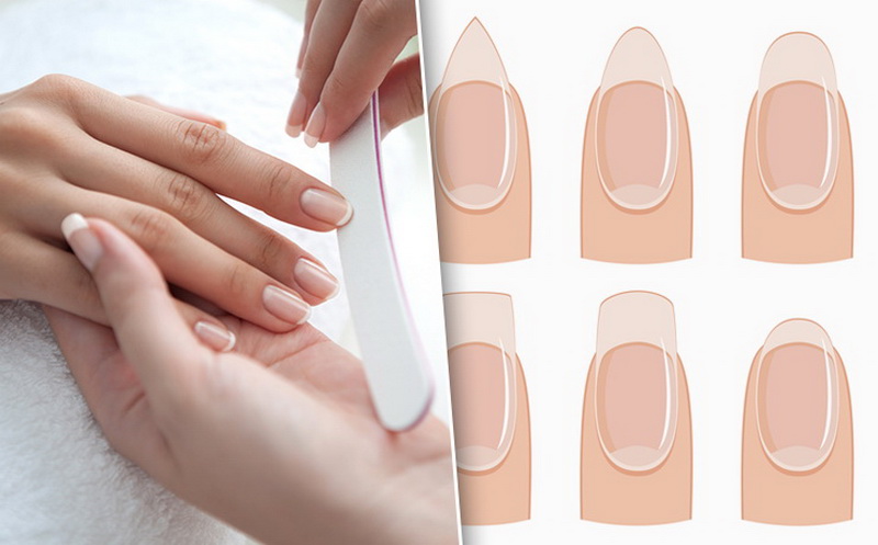 Как исправить форму ногтей самостоятельно в домашних условиях?