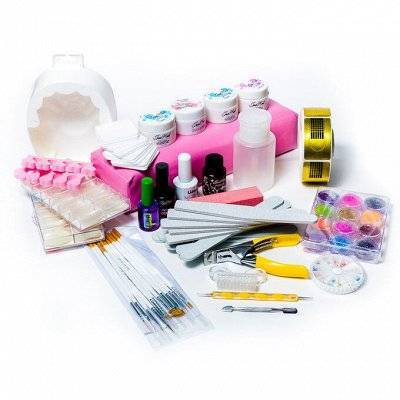 Материалы, оборудование и инструменты для наращивания ногтей