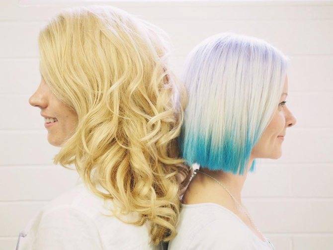 Рельефное окрашивание волос для блондинок и брюнеток