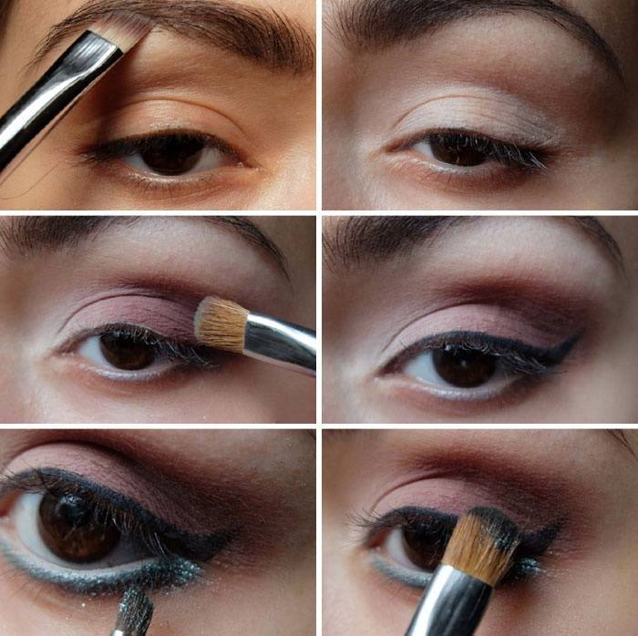 Как красить глаза карандашом?