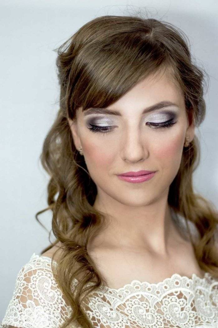 Как стилисты подбирают свадебный макияж для брюнеток – советы и пошаговый видеоурок