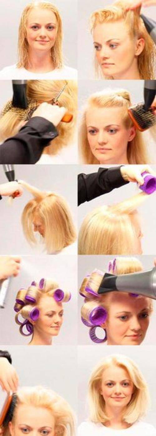 Как сохранить объем коротких волос