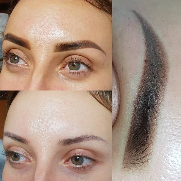 Заживление бровей после перманентного макияжа | the lashes