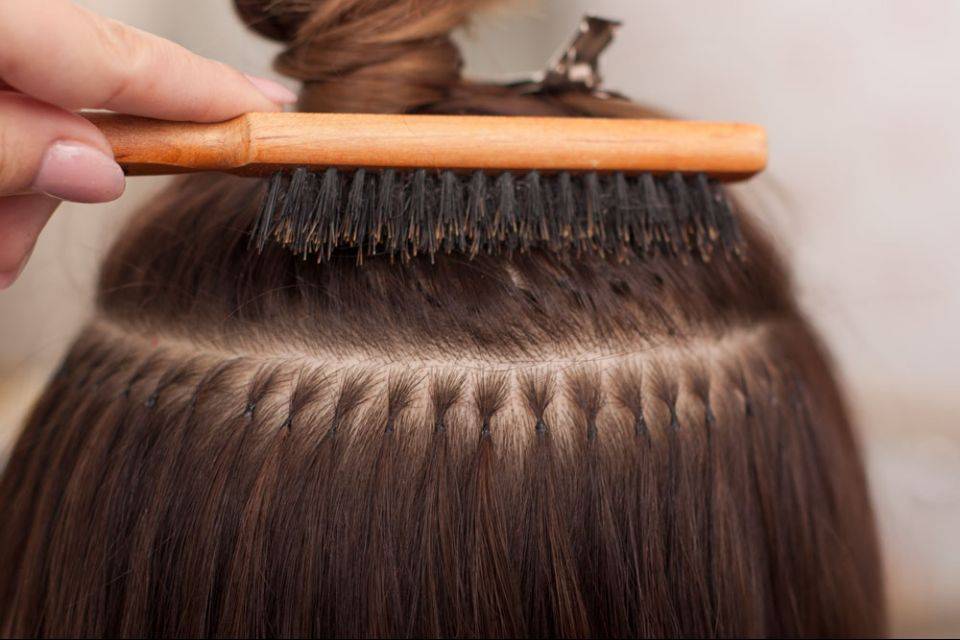 Горячее наращивание волос капсулами — за и против