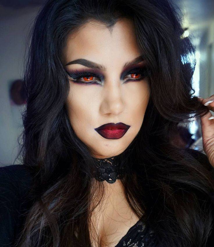 Идеи макияжа ведьмы на хэллоуин