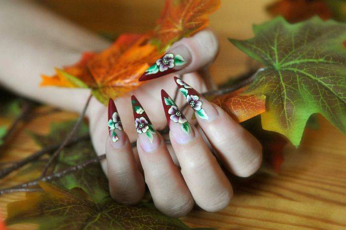 Осенний маникюр: фото, красивые новинки дизайна ногтей