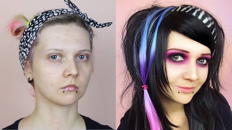 Эмо макияж — особенности создания. как сделать эмо-макияж для девушек